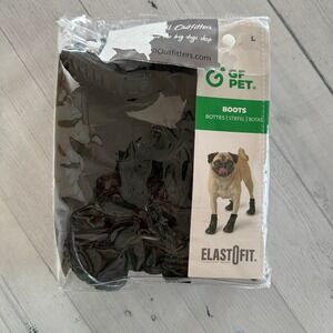 GF Pet‎ Elasto-Fit Dog Boots Neoprene Winter Paw Protection Waterproof Dog Large